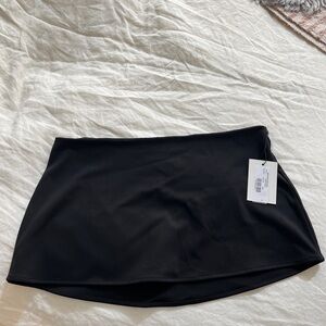 Danielle Guizio Black Mini Skirt